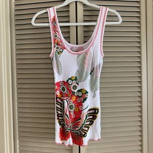 Free People Printed Tank